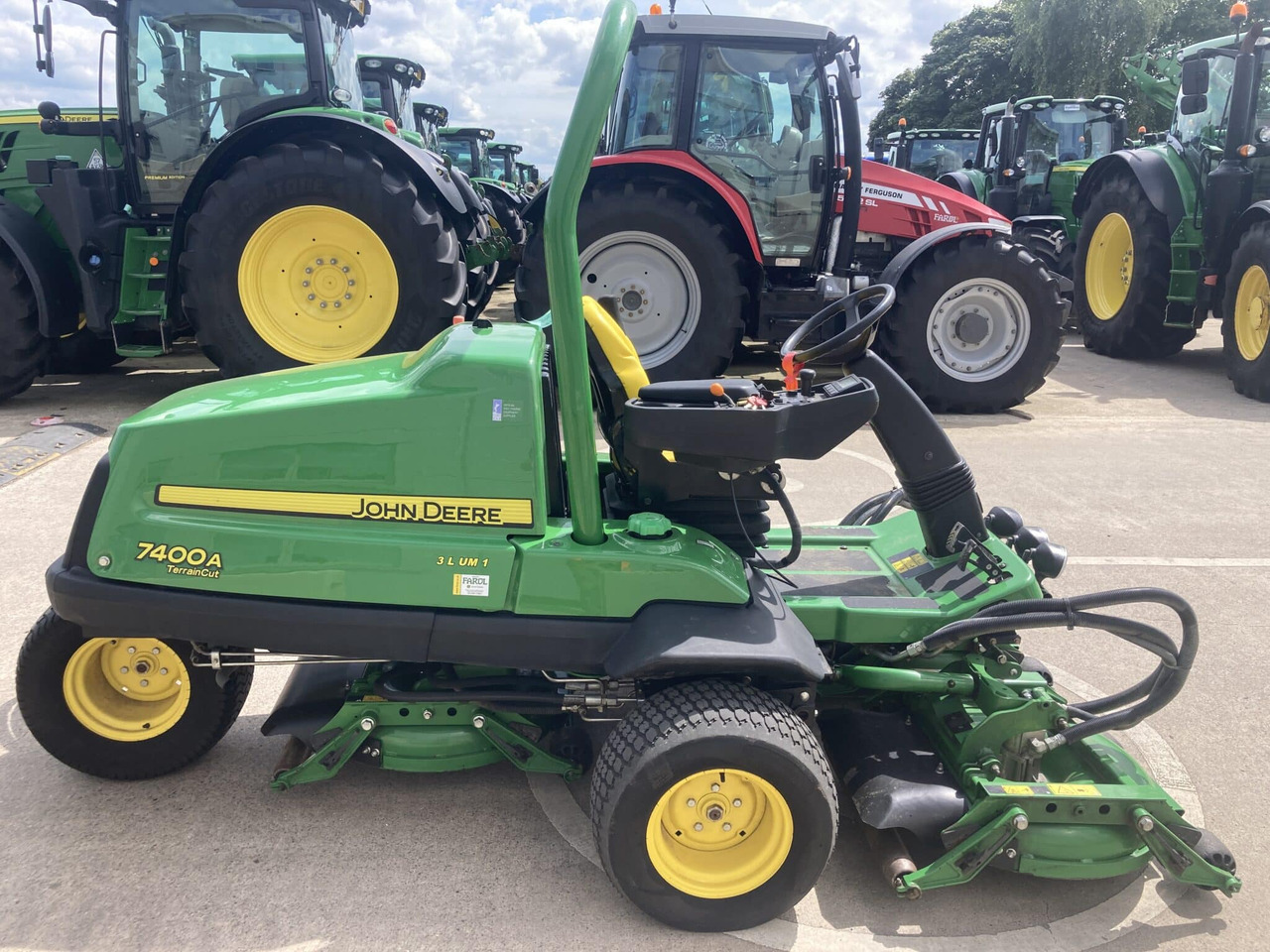 מכסחת גינה JD 7400A triple rotary mower: תמונה 6