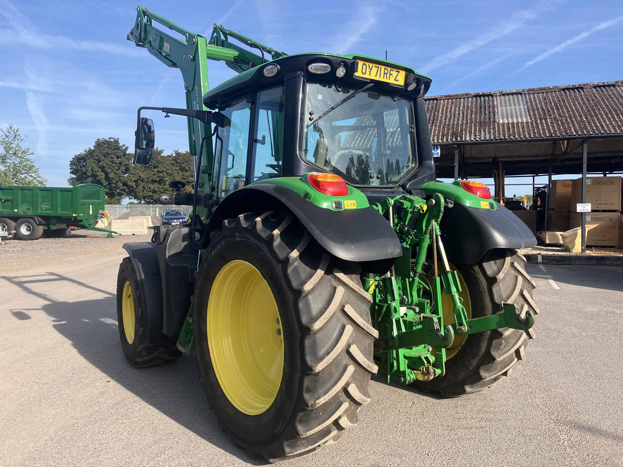 John Deere 6120M - טרקטור חקלאי: תמונה 3 John Deere 6120M - טרקטור חקלאי: תמונה 3