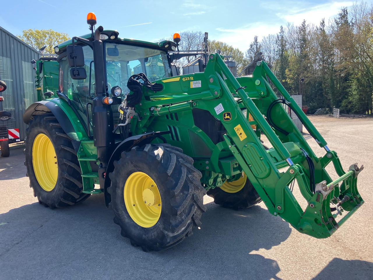 John Deere 6130R - טרקטור חקלאי: תמונה 5 John Deere 6130R - טרקטור חקלאי: תמונה 5