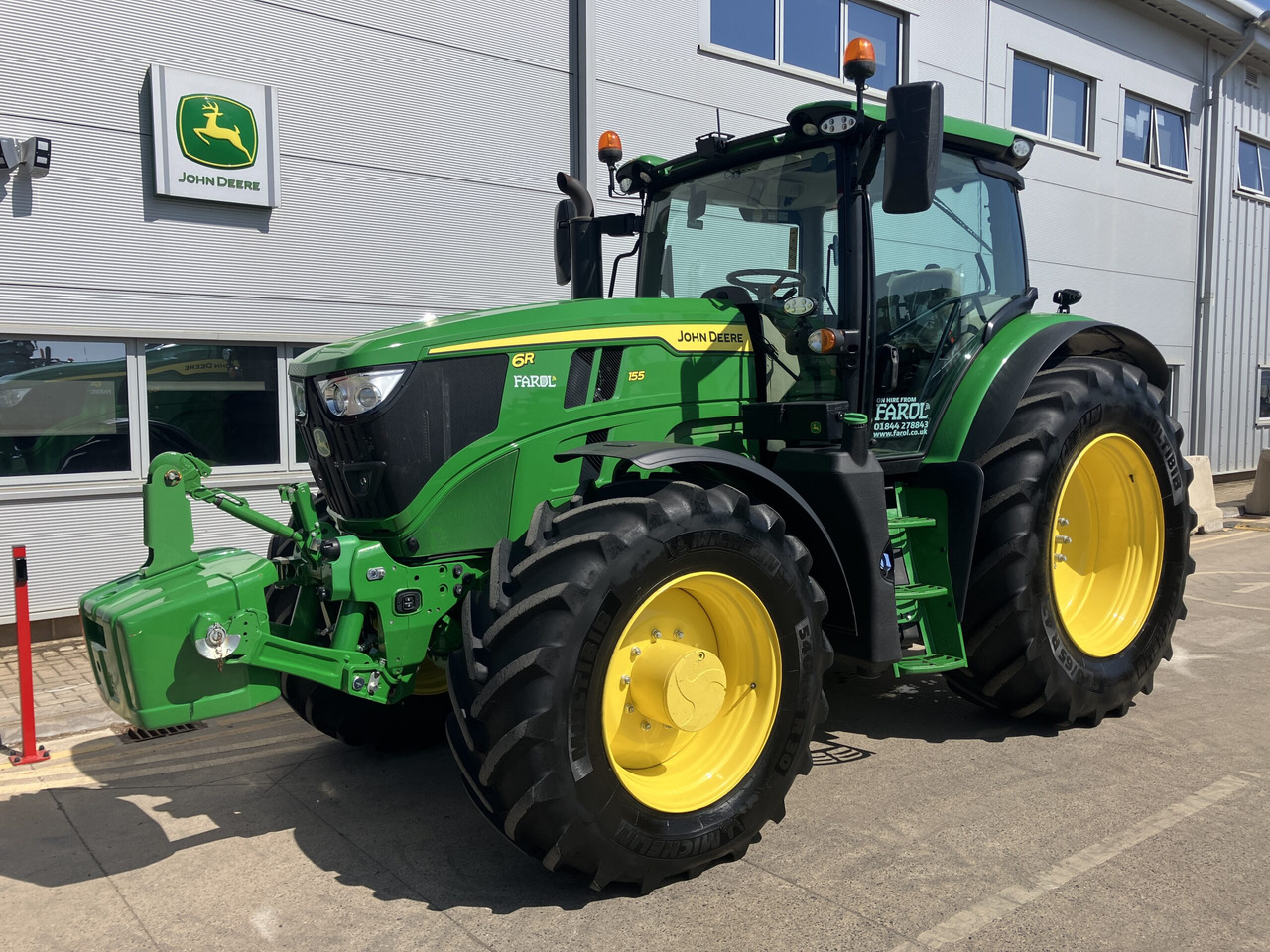 John Deere 6R155 - טרקטור חקלאי: תמונה 1 John Deere 6R155 - טרקטור חקלאי: תמונה 1