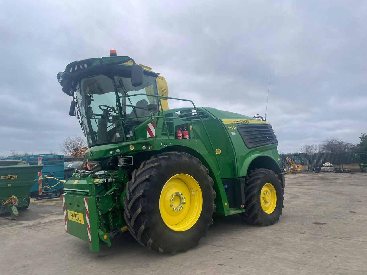 John Deere 9600 - מקצרת מספוא: תמונה 5 John Deere 9600 - מקצרת מספוא: תמונה 5