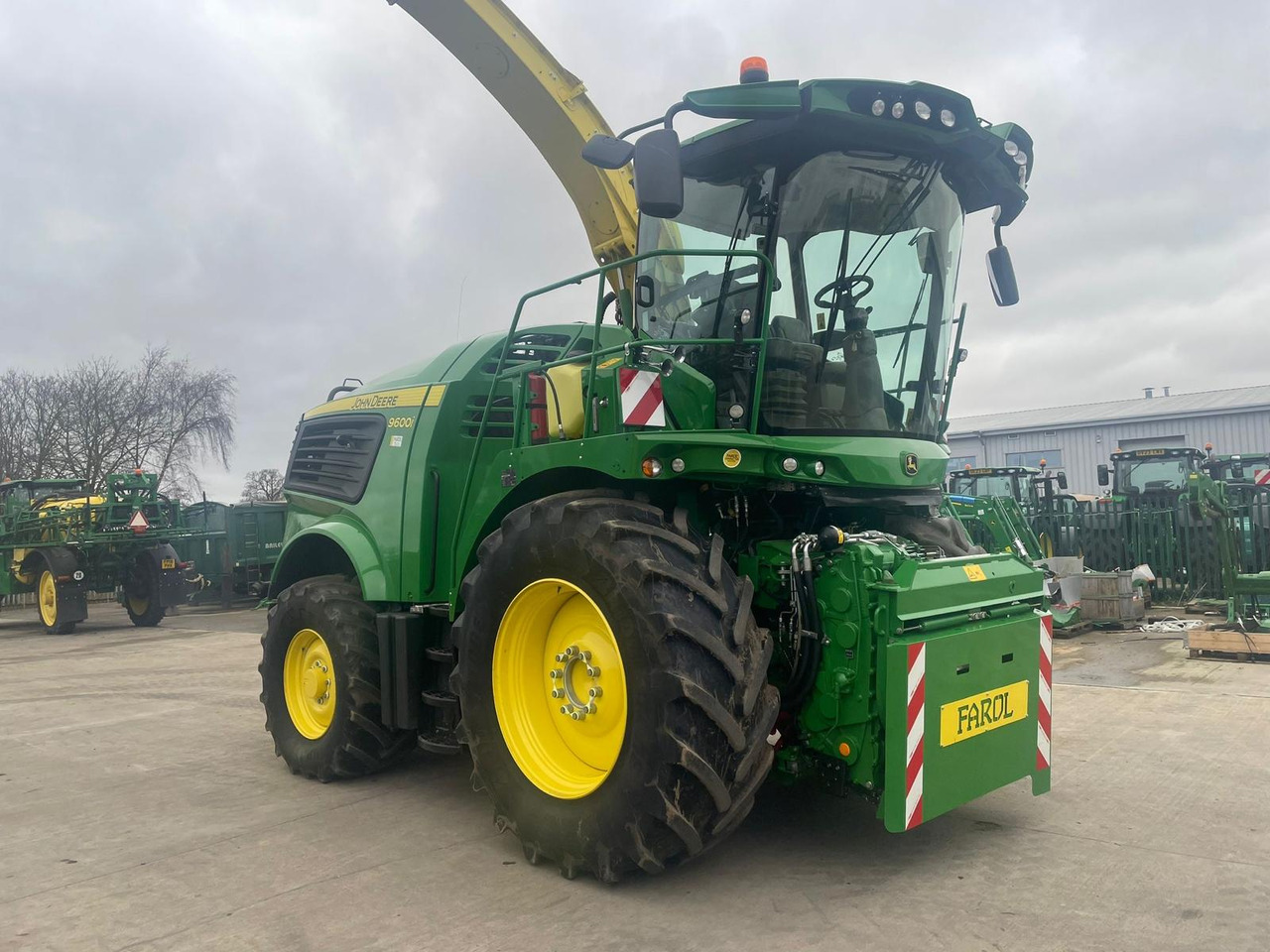 John Deere 9600 - מקצרת מספוא: תמונה 1 John Deere 9600 - מקצרת מספוא: תמונה 1