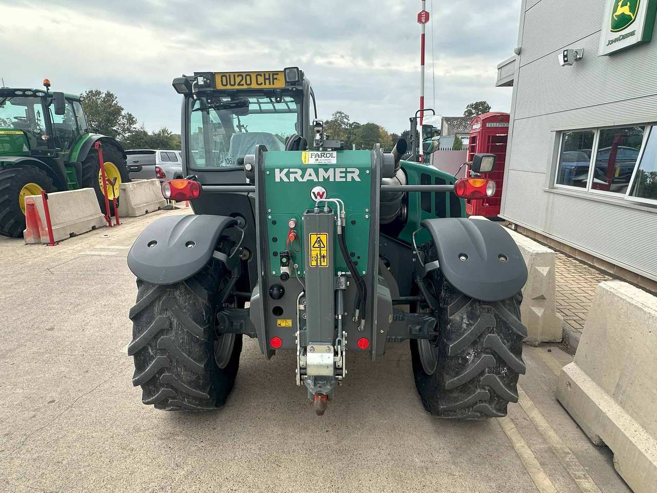 Kramer KT357 - מפעיל טלסקופי: תמונה 5 Kramer KT357 - מפעיל טלסקופי: תמונה 5