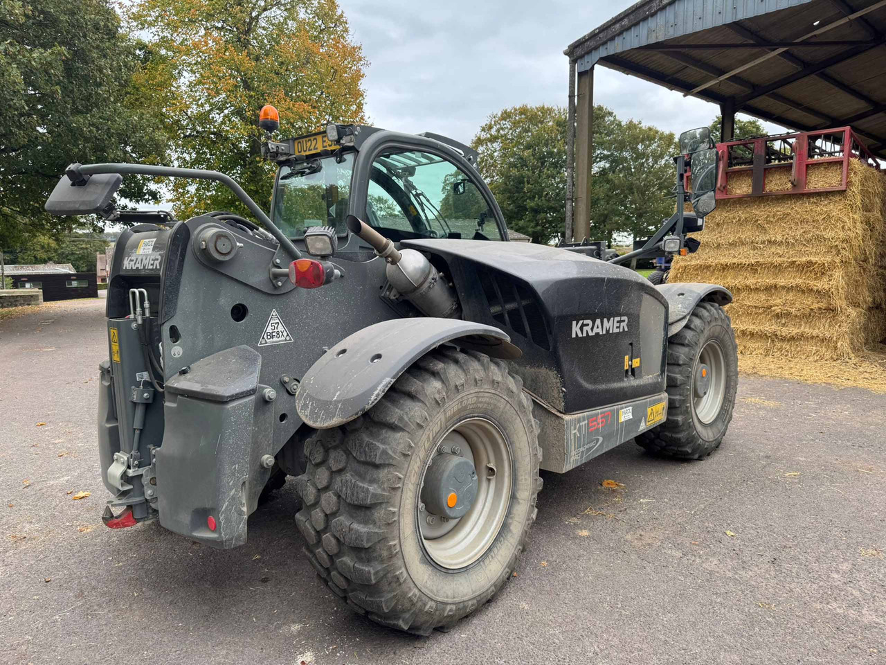Kramer KT557 - מפעיל טלסקופי: תמונה 4 Kramer KT557 - מפעיל טלסקופי: תמונה 4