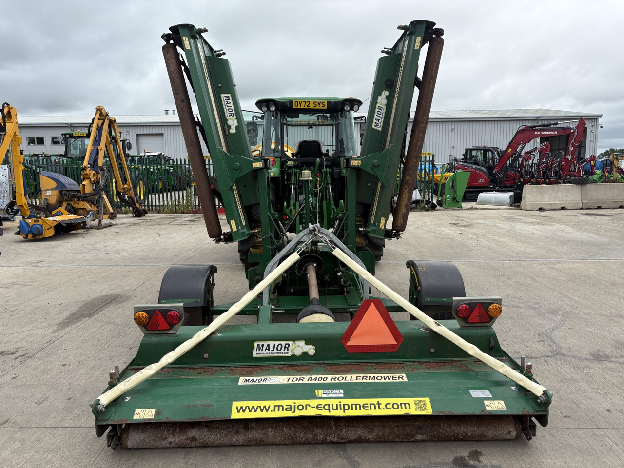 Major TDR20000 6.1m Winged Roller Mower - מכסחת גינה: תמונה 1 Major TDR20000 6.1m Winged Roller Mower - מכסחת גינה: תמונה 1