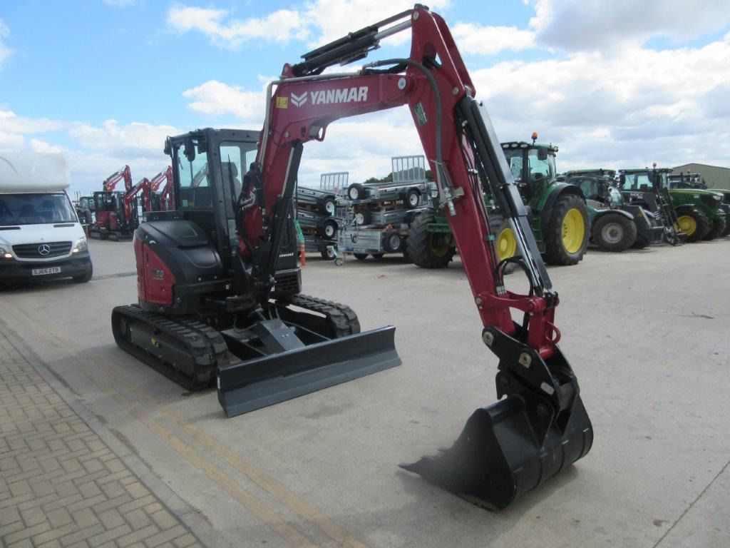 Yanmar ViO50-6B - מחפר: תמונה 5 Yanmar ViO50-6B - מחפר: תמונה 5