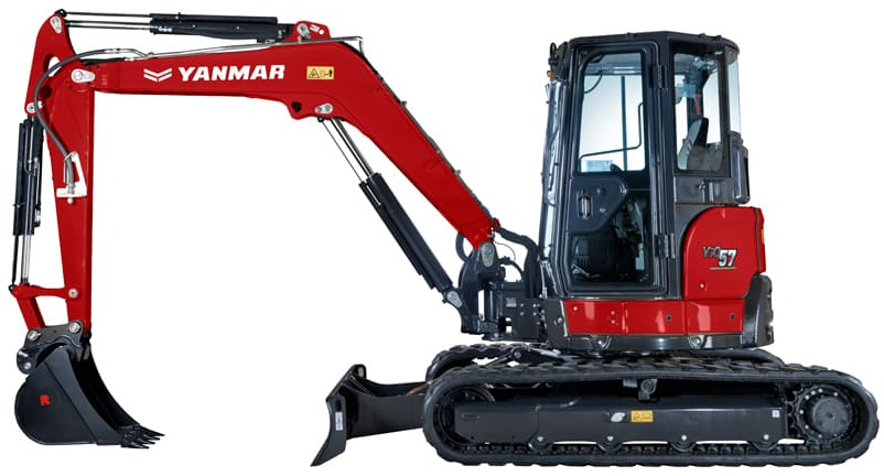 Yanmar ViO57-6B - מחפר: תמונה 3 Yanmar ViO57-6B - מחפר: תמונה 3