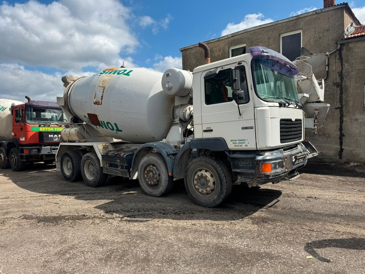 MAN 32.364 8x4 10m³ - משאית מערבלת בטון: תמונה 3 MAN 32.364 8x4 10m³ - משאית מערבלת בטון: תמונה 3