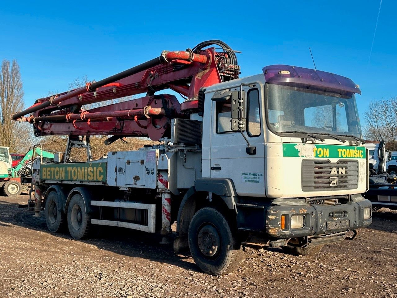 MAN FE 310 6X4 Cifa 36m Betonpumpe - משאית משאבת בטון: תמונה 1 MAN FE 310 6X4 Cifa 36m Betonpumpe - משאית משאבת בטון: תמונה 1