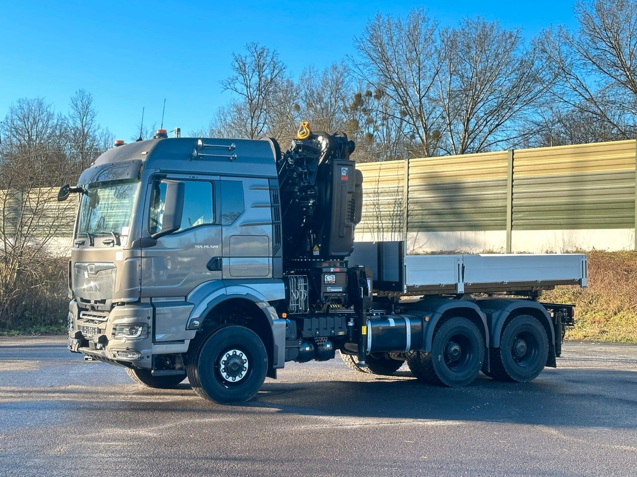 MAN TGS 26.520 6x6 Kran HIAB X-HIPRO 548E-8 - יחידת טרקטור: תמונה 3 MAN TGS 26.520 6x6 Kran HIAB X-HIPRO 548E-8 - יחידת טרקטור: תמונה 3