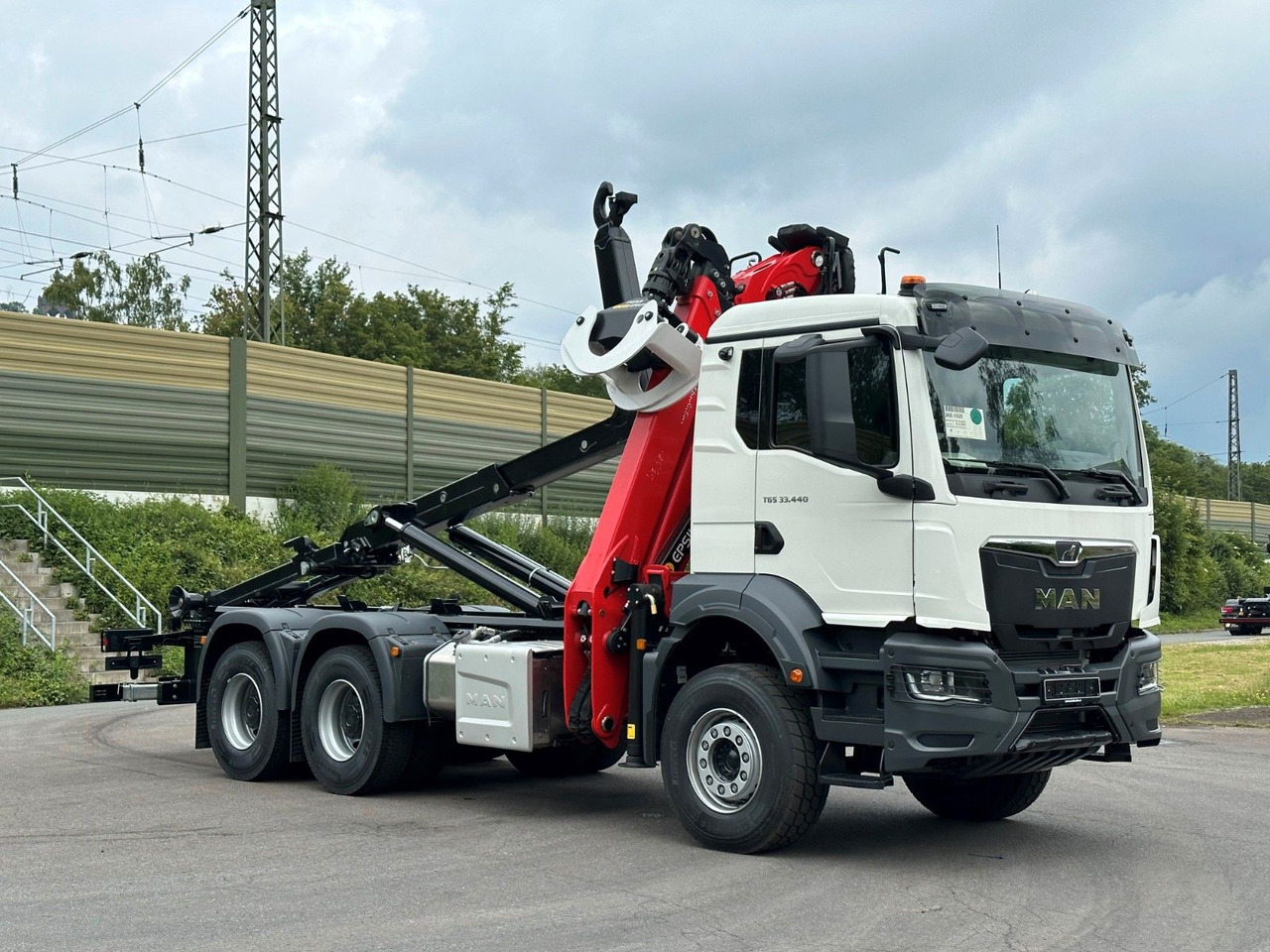 MAN TGS 33.440 6x4 Epsilon 170Z MultiLift 20s56 - משאית הרמת וו, משאית מנוף: תמונה 1 MAN TGS 33.440 6x4 Epsilon 170Z MultiLift 20s56 - משאית הרמת וו, משאית מנוף: תמונה 1