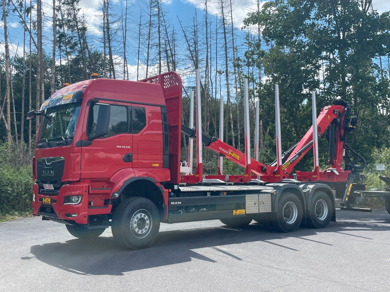 MAN TGS 33.510 6X4 BL Euro6e EPSILON 170Z - משאית עץ, משאית מנוף: תמונה 3 MAN TGS 33.510 6X4 BL Euro6e EPSILON 170Z - משאית עץ, משאית מנוף: תמונה 3