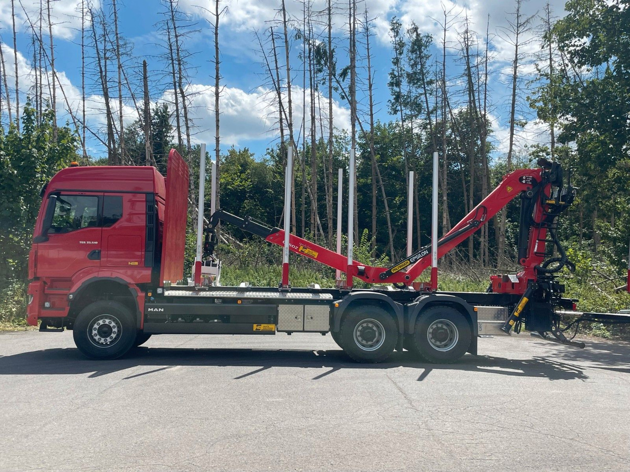 MAN TGS 33.510 6X4 BL Euro6e EPSILON 170Z - משאית עץ, משאית מנוף: תמונה 5 MAN TGS 33.510 6X4 BL Euro6e EPSILON 170Z - משאית עץ, משאית מנוף: תמונה 5