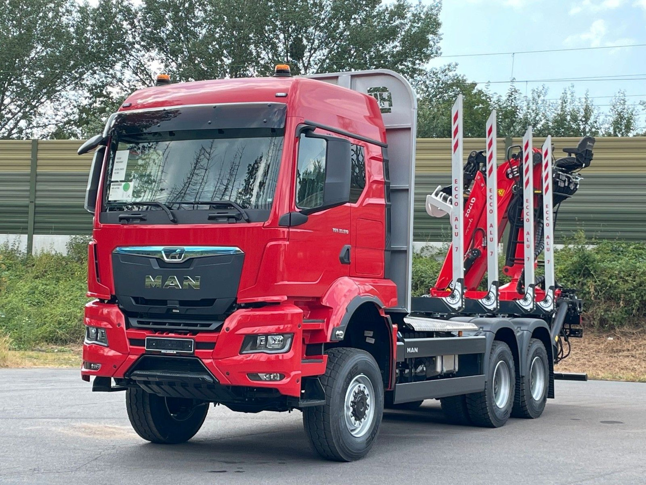 MAN TGS 33.520 6X6 Euro6e Radstand 3900mm EPSILON - משאית עץ, משאית מנוף: תמונה 2 MAN TGS 33.520 6X6 Euro6e Radstand 3900mm EPSILON - משאית עץ, משאית מנוף: תמונה 2