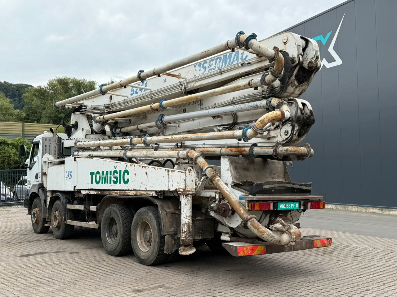 Renault Kerax 420 dci Sermac 41m Betonpumpe - משאית משאבת בטון: תמונה 3 Renault Kerax 420 dci Sermac 41m Betonpumpe - משאית משאבת בטון: תמונה 3