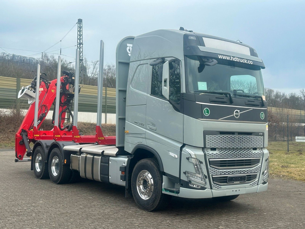 Volvo FH 540 6x4 Epsilon 150 Z - משאית עץ, משאית מנוף: תמונה 1 Volvo FH 540 6x4 Epsilon 150 Z - משאית עץ, משאית מנוף: תמונה 1