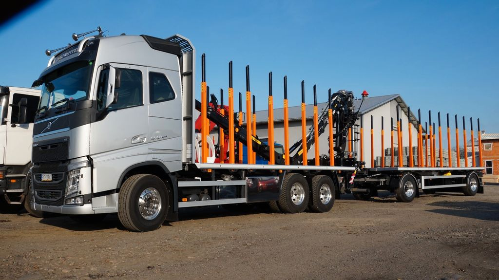 Volvo FH 540 6x4 LogLift EPSILON Plato - משאית עץ, משאית מנוף: תמונה 2 Volvo FH 540 6x4 LogLift EPSILON Plato - משאית עץ, משאית מנוף: תמונה 2