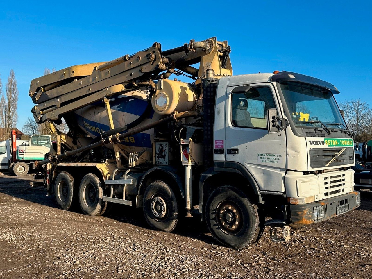 Volvo FM380 8X4 CIFA 28m Fahrmischer Pumpe - משאית משאבת בטון: תמונה 2 Volvo FM380 8X4 CIFA 28m Fahrmischer Pumpe - משאית משאבת בטון: תמונה 2