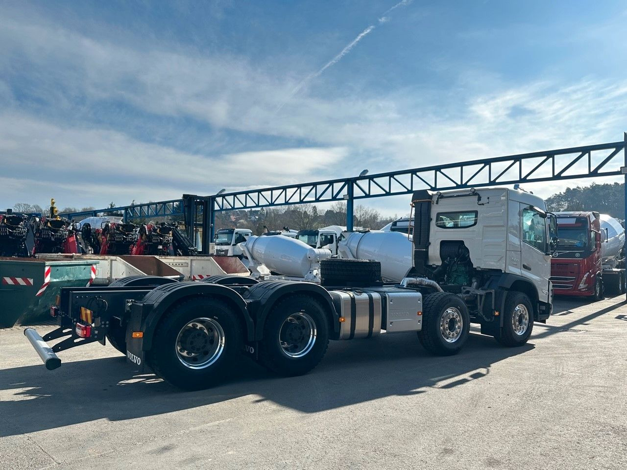 Volvo FMX 500 8x4 - משאית עם שלדת תא: תמונה 3 Volvo FMX 500 8x4 - משאית עם שלדת תא: תמונה 3