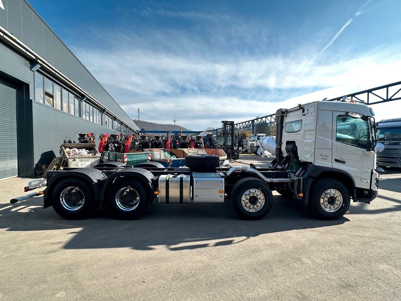 Volvo FMX 500 8x4 - משאית עם שלדת תא: תמונה 5 Volvo FMX 500 8x4 - משאית עם שלדת תא: תמונה 5