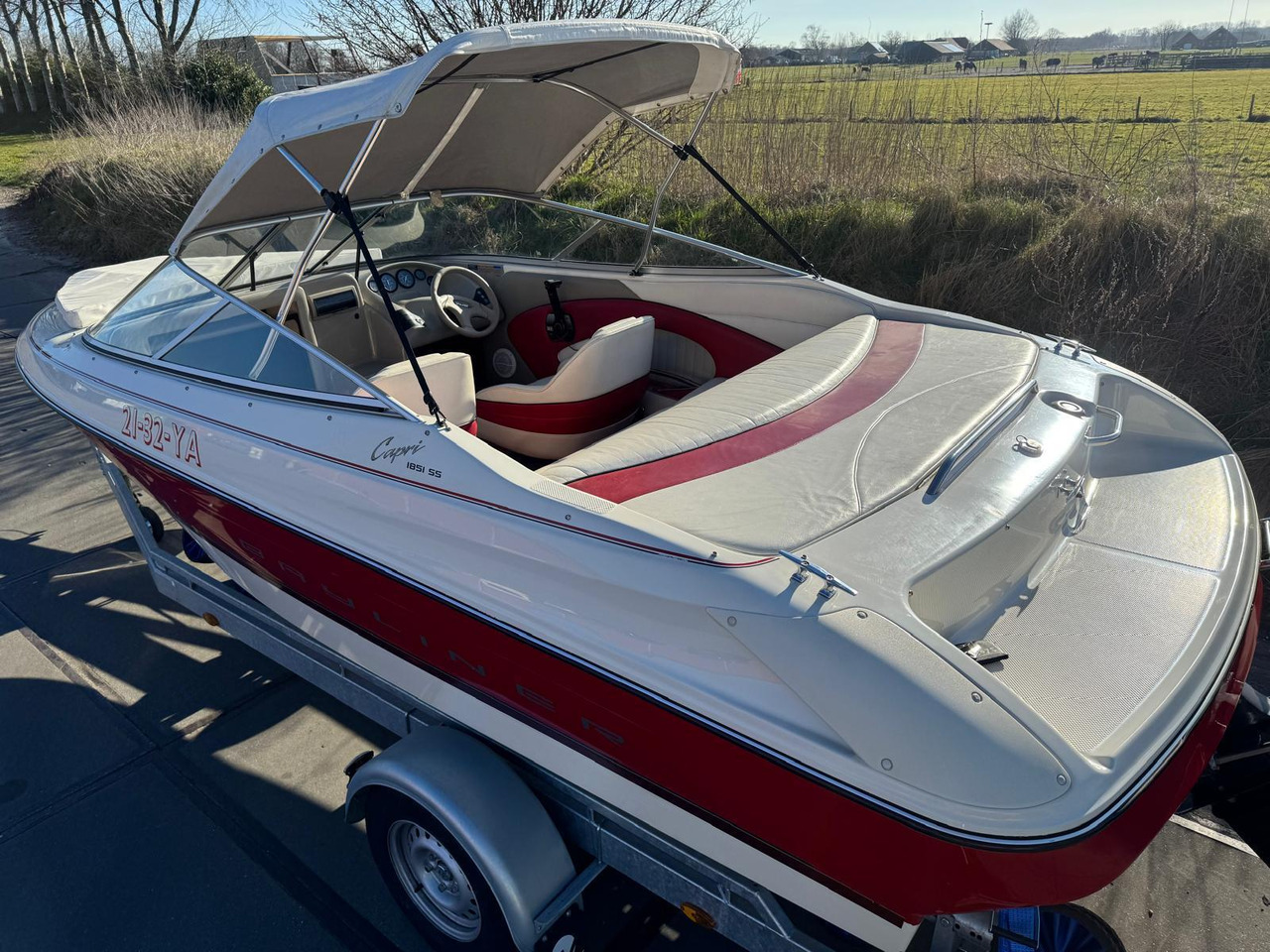 Bayliner Capri 1851 SS 4,3L V6+ Kalf Trailer - מכונות אחרות: תמונה 4 Bayliner Capri 1851 SS 4,3L V6+ Kalf Trailer - מכונות אחרות: תמונה 4
