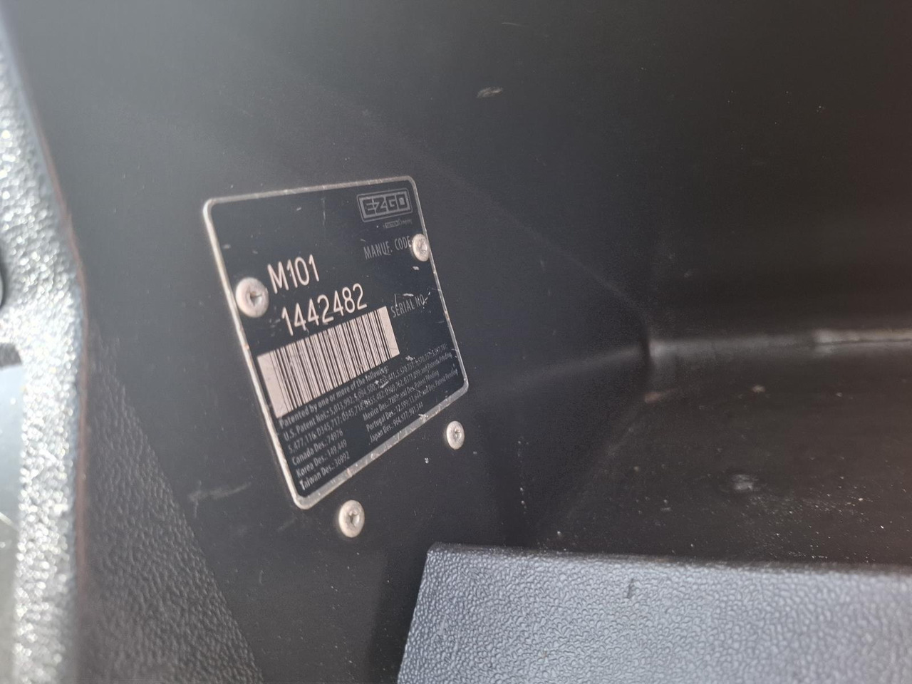עגלת גולף E-Z-GO TXT 2-Persoons Elektrische Golfkar met Open Laadbak 1442482: תמונה 6