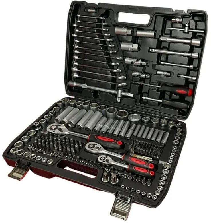 Metallo 216PCS Doppenset - ציוד לסדנאות: תמונה 1 Metallo 216PCS Doppenset - ציוד לסדנאות: תמונה 1