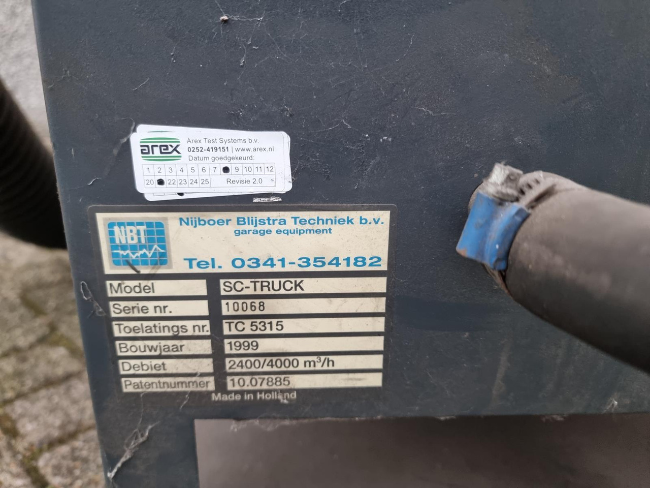 NBT SC-Truck Roetmeter met Slangen - ציוד לסדנאות: תמונה 4 NBT SC-Truck Roetmeter met Slangen - ציוד לסדנאות: תמונה 4