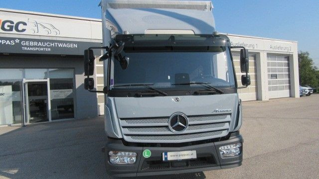 Mercedes-Benz 1224L Pr.LBW 2 to. langes Blatt, Tacho 4.1 - משאית וילונות צד: תמונה 2 Mercedes-Benz 1224L Pr.LBW 2 to. langes Blatt, Tacho 4.1 - משאית וילונות צד: תמונה 2