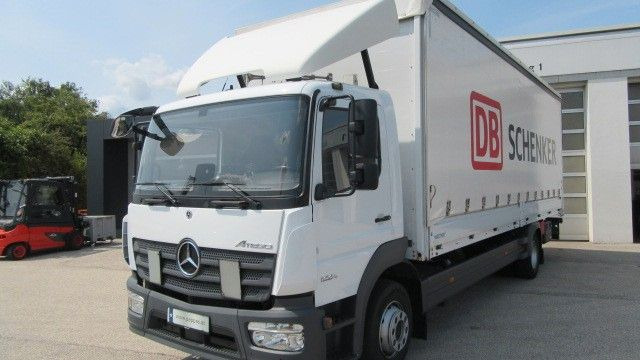 Mercedes-Benz 1524L Pr.LBW, Klima, Sperre, 7,7m, Schiebepl. - משאית וילונות צד: תמונה 1 Mercedes-Benz 1524L Pr.LBW, Klima, Sperre, 7,7m, Schiebepl. - משאית וילונות צד: תמונה 1