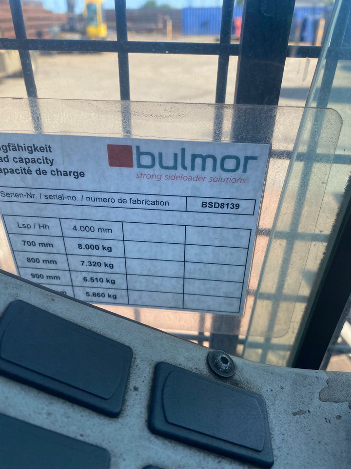 BULMOR DQ80 - מעמיס צד: תמונה 5 BULMOR DQ80 - מעמיס צד: תמונה 5