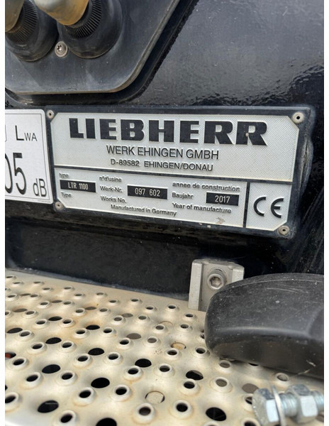 Liebherr LTR 1100 - עגורן זוחל: תמונה 3 Liebherr LTR 1100 - עגורן זוחל: תמונה 3