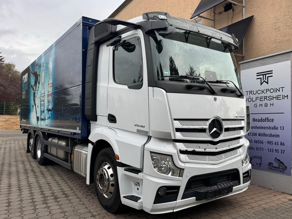 Mercedes-Benz Actros 2548L-/Lenk-Lift/Retarder/Mirror-Cam - משאית משקאות: תמונה 1 Mercedes-Benz Actros 2548L-/Lenk-Lift/Retarder/Mirror-Cam - משאית משקאות: תמונה 1
