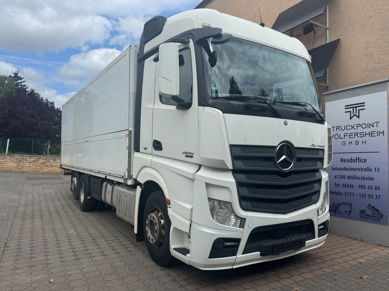 Mercedes-Benz Actros2545/Lift-Lenk/Mitnahmestp/Retarder - משאית תיבה: תמונה 1 Mercedes-Benz Actros2545/Lift-Lenk/Mitnahmestp/Retarder - משאית תיבה: תמונה 1
