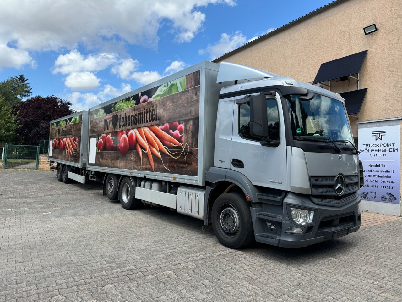 Mercedes-Benz Antos 2540/Durchladbar/2xLBW/Frigoblock/2instock - משאית קירור: תמונה 1 Mercedes-Benz Antos 2540/Durchladbar/2xLBW/Frigoblock/2instock - משאית קירור: תמונה 1