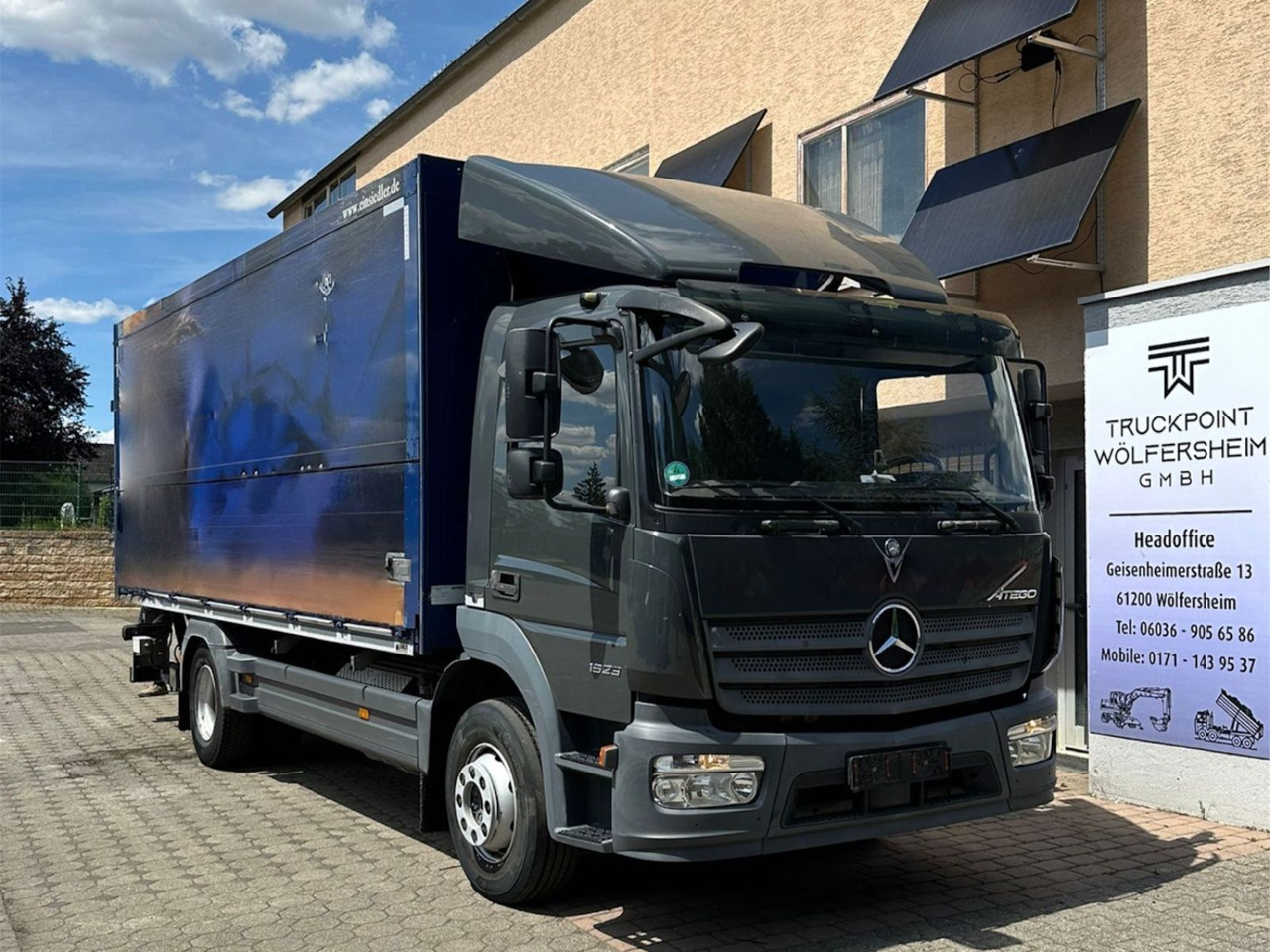 Mercedes-Benz Atego 1523/Klima/LBW/GT-Zertifiziert/2xAHK - משאית משקאות: תמונה 1 Mercedes-Benz Atego 1523/Klima/LBW/GT-Zertifiziert/2xAHK - משאית משקאות: תמונה 1