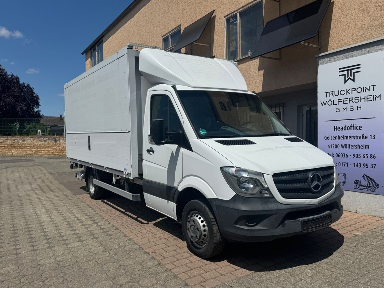 Mercedes-Benz Sprinter 514/LBW/KLIMA/aus.1Hand/GT-Zertifikat - משאית משקאות: תמונה 1 Mercedes-Benz Sprinter 514/LBW/KLIMA/aus.1Hand/GT-Zertifikat - משאית משקאות: תמונה 1