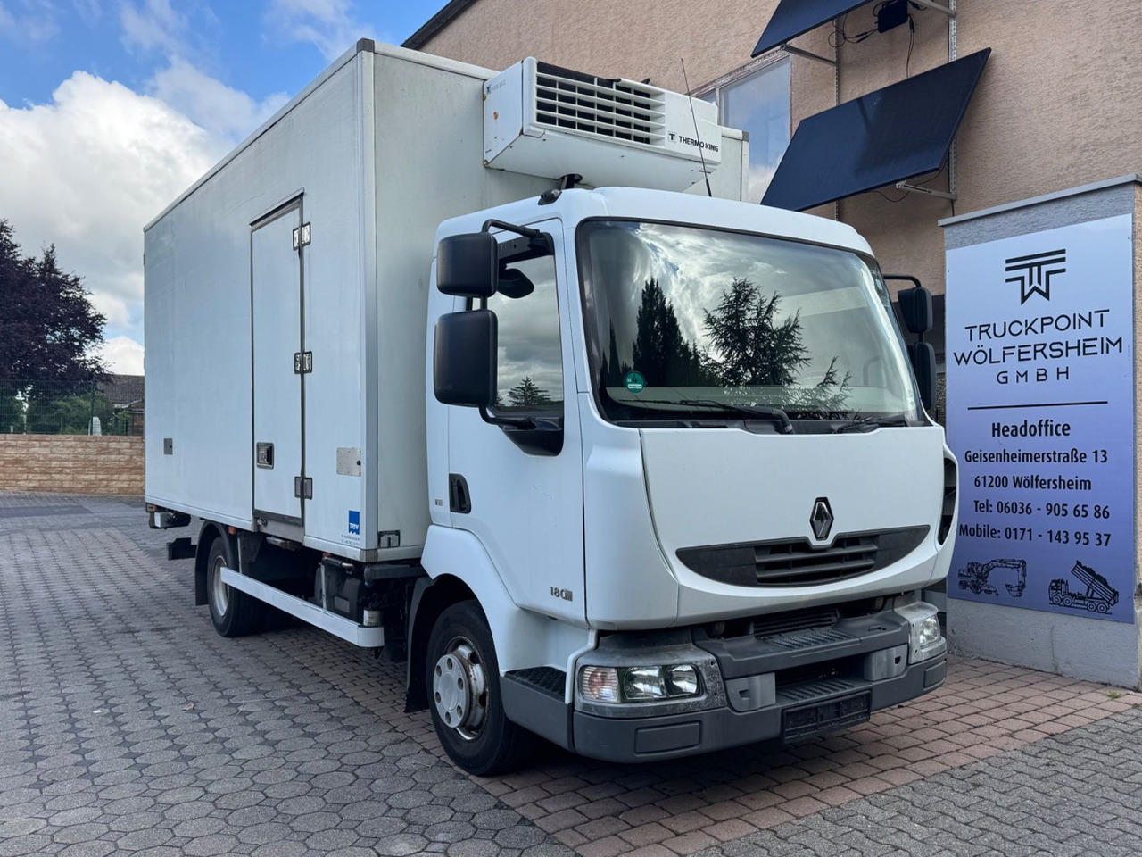 Renault MIDLUM 180/Thermo-King V-500/LBW - כלי רכב מסחרי לקירור: תמונה 1 Renault MIDLUM 180/Thermo-King V-500/LBW - כלי רכב מסחרי לקירור: תמונה 1