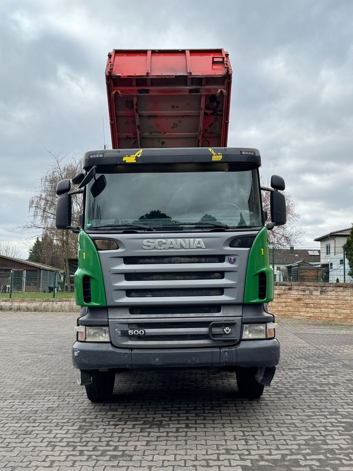 מזהיר Scania R500/V8/BB/KLIMA/8x4/Dautel/Top-Zustand!: תמונה 6