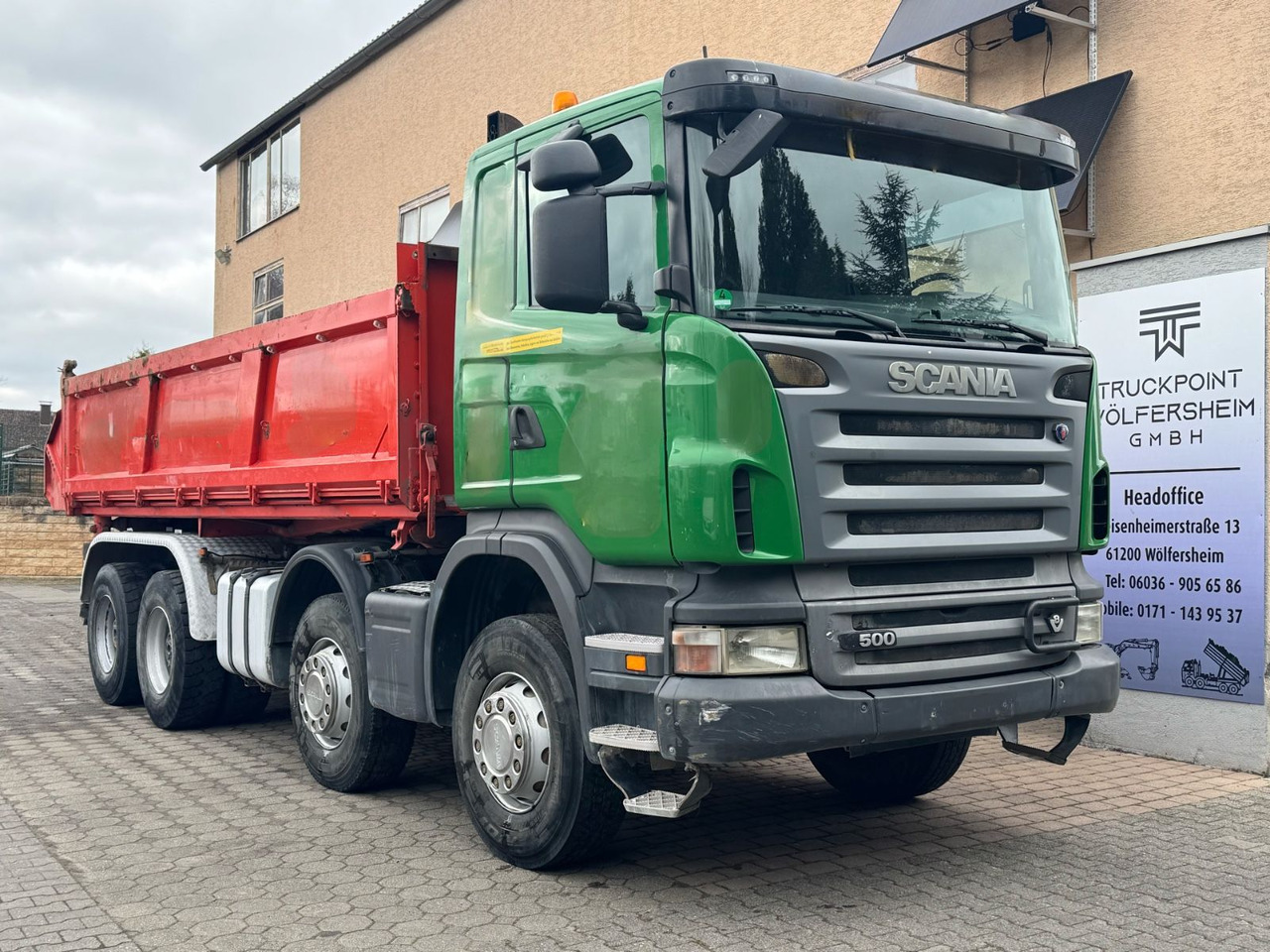 Scania R500/V8/BB/KLIMA/8x4/Dautel/Top-Zustand! - מזהיר: תמונה 1 Scania R500/V8/BB/KLIMA/8x4/Dautel/Top-Zustand! - מזהיר: תמונה 1