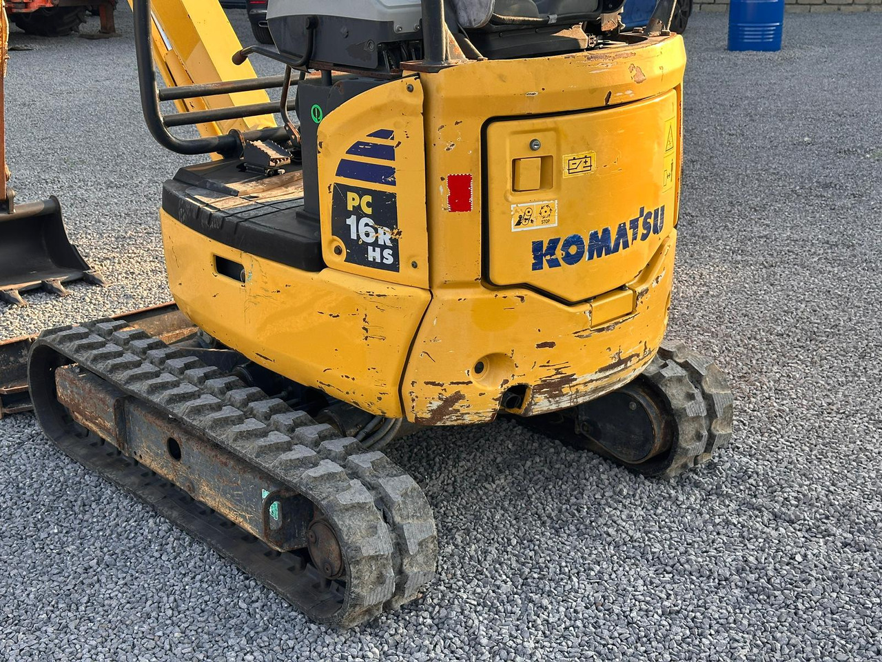 KOMATSU PC16R-3HS - מיני מחפר: תמונה 5 KOMATSU PC16R-3HS - מיני מחפר: תמונה 5