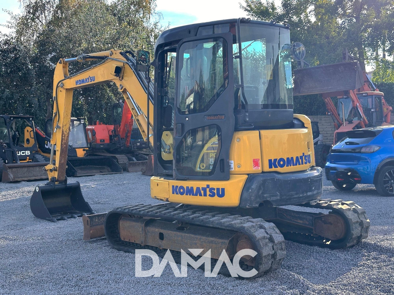 KOMATSU PC55MR-3 - מיני מחפר: תמונה 3 KOMATSU PC55MR-3 - מיני מחפר: תמונה 3