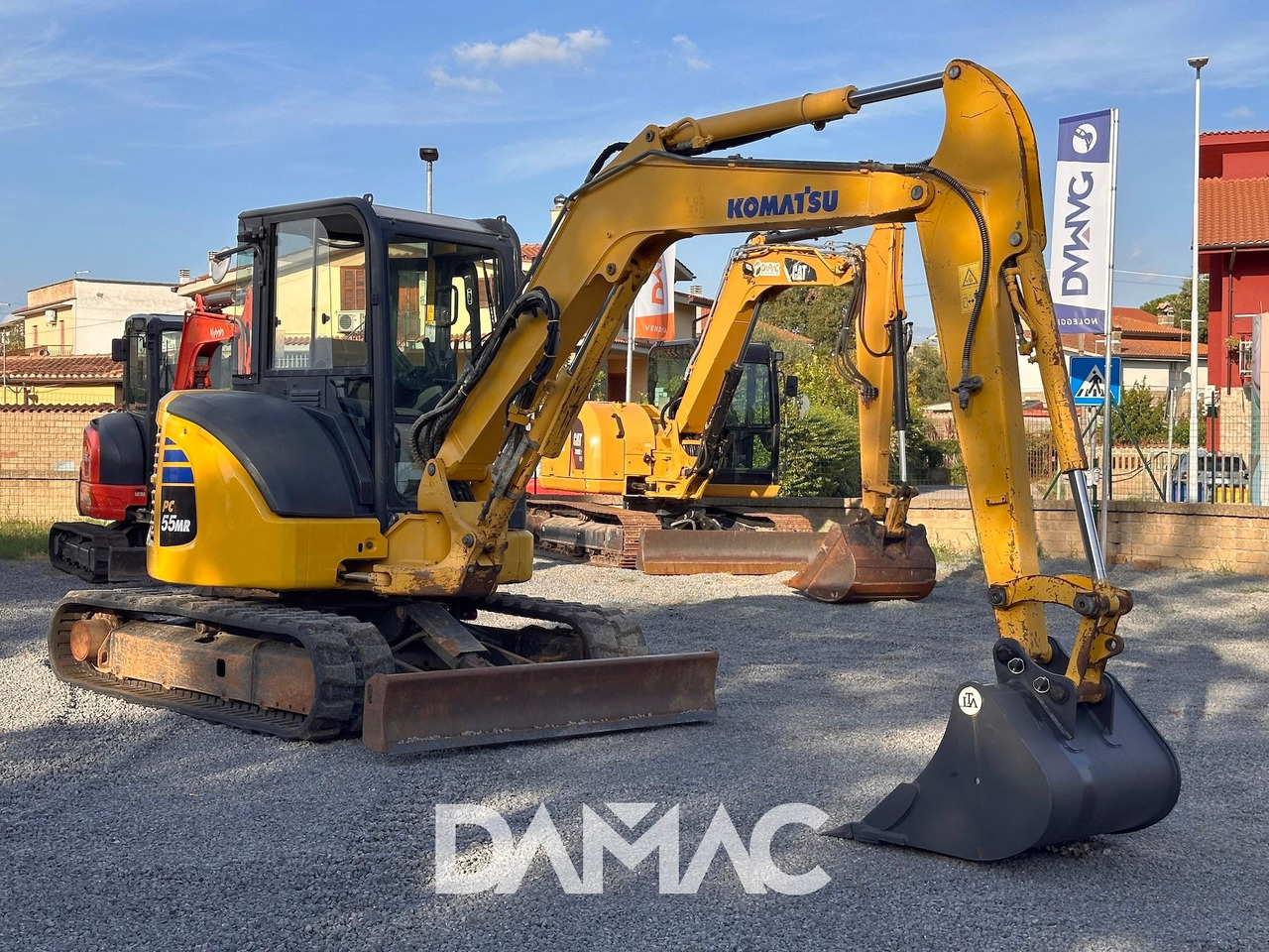 KOMATSU PC55MR-3 - מיני מחפר: תמונה 1 KOMATSU PC55MR-3 - מיני מחפר: תמונה 1