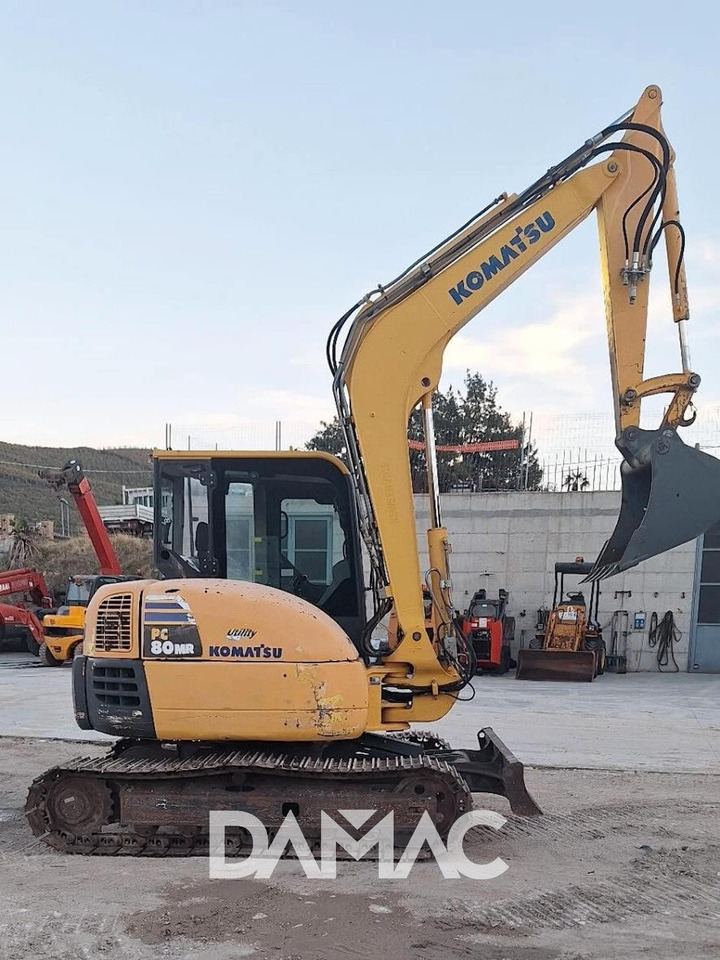 KOMATSU PC80 - מיני מחפר: תמונה 2 KOMATSU PC80 - מיני מחפר: תמונה 2