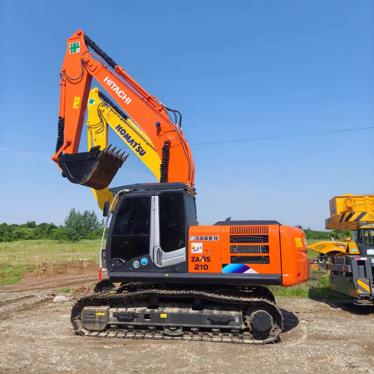 HITACHI ZX210 - מחפר סורק: תמונה 1 HITACHI ZX210 - מחפר סורק: תמונה 1
