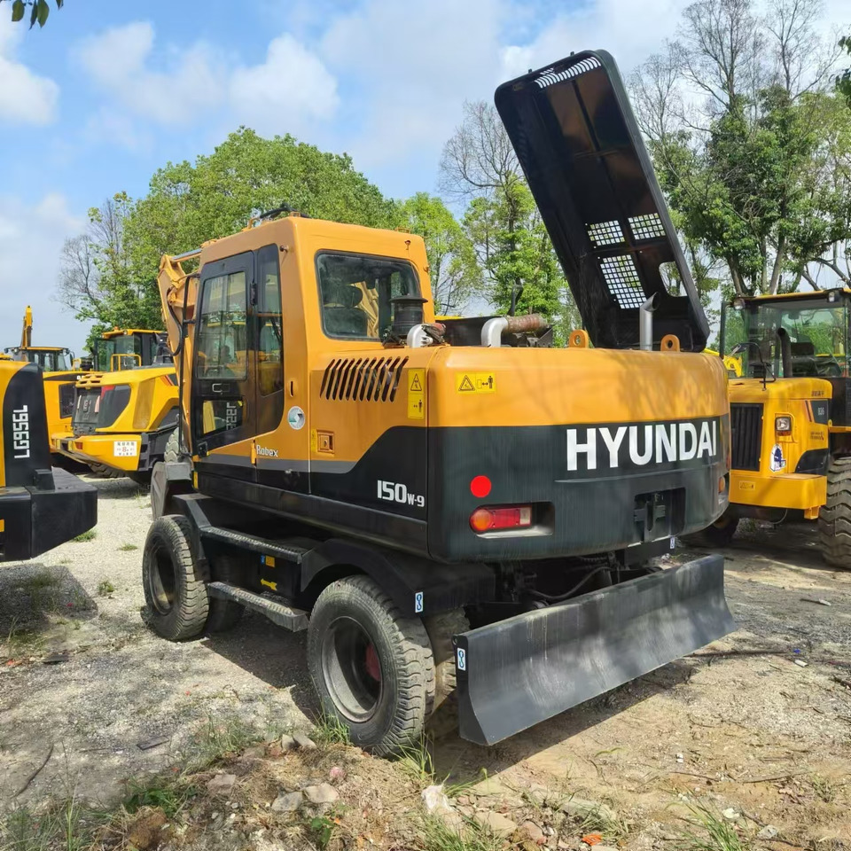 Hyundai R150LC-9 - מחפר גלגלים: תמונה 4 Hyundai R150LC-9 - מחפר גלגלים: תמונה 4