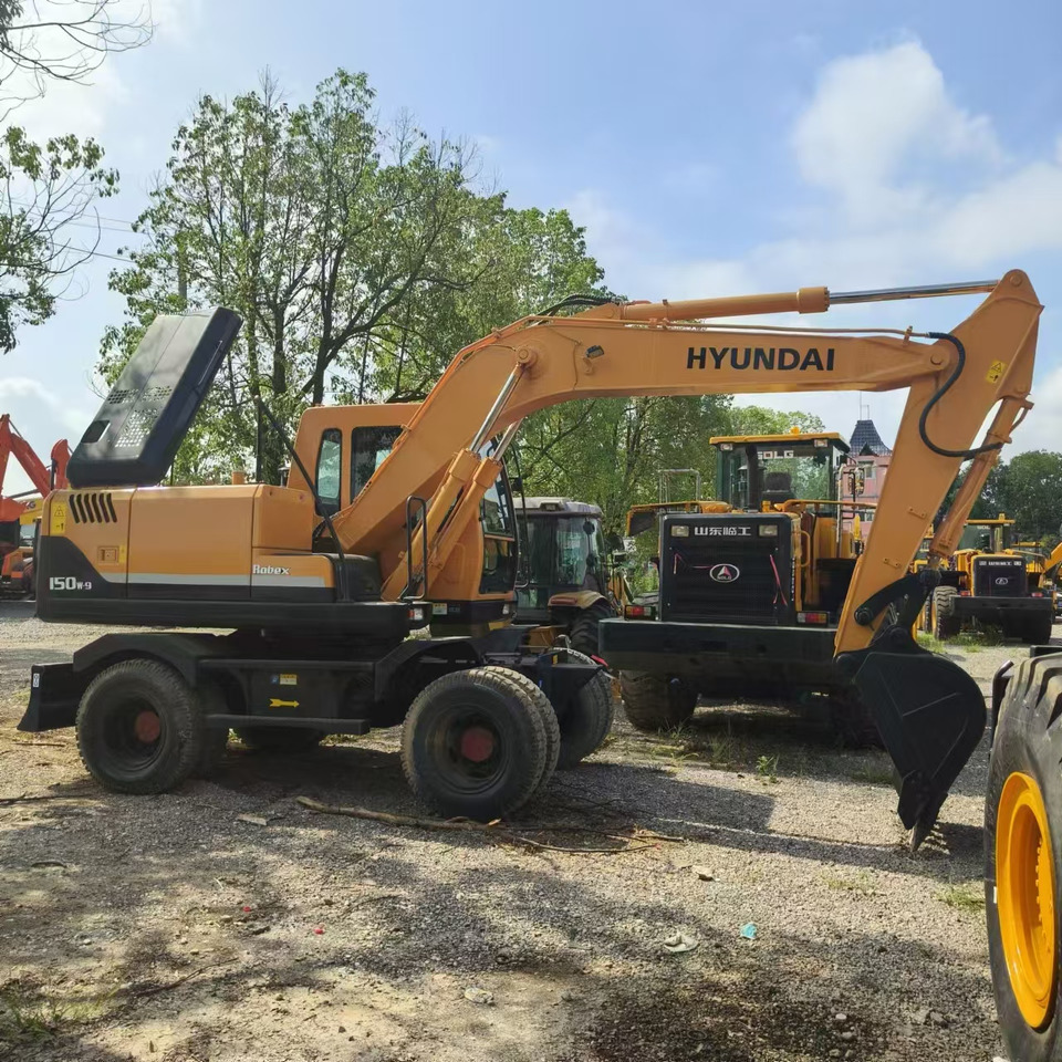 Hyundai R150W-7 - מחפר גלגלים: תמונה 1 Hyundai R150W-7 - מחפר גלגלים: תמונה 1