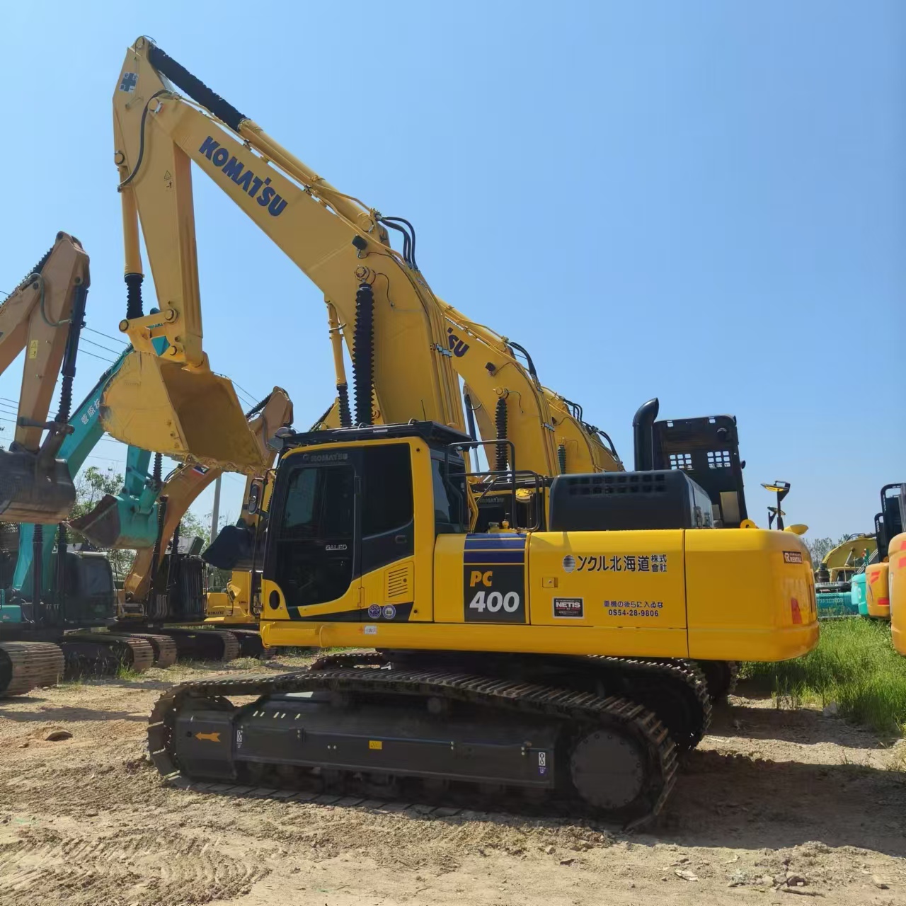 KOMATSU PC400 - מחפר סורק: תמונה 1 KOMATSU PC400 - מחפר סורק: תמונה 1