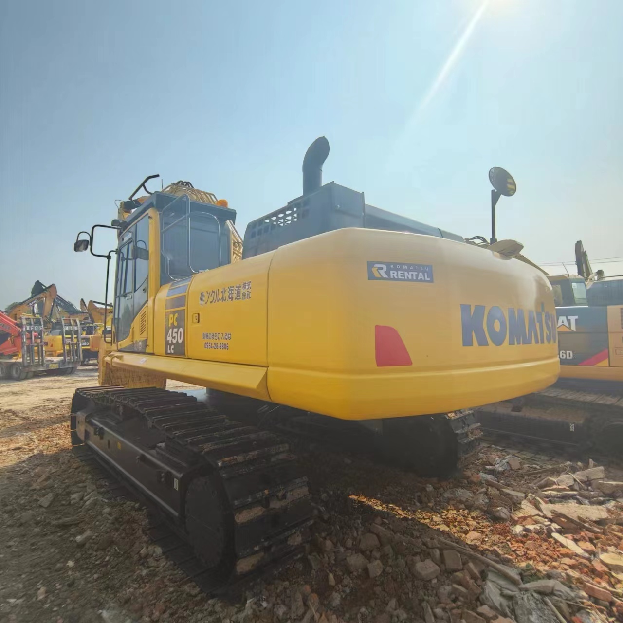 KOMATSU PC450 - מחפר סורק: תמונה 5 KOMATSU PC450 - מחפר סורק: תמונה 5