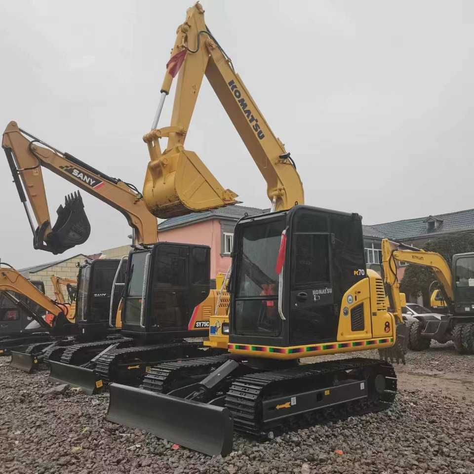 KOMATSU PC70 - מיני מחפר: תמונה 5 KOMATSU PC70 - מיני מחפר: תמונה 5